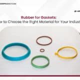 Rubber for gasket