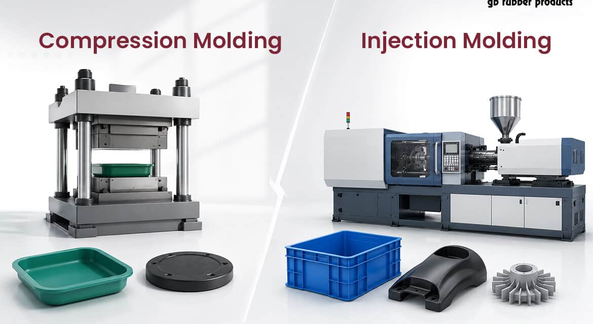 Compression Molding vs Injection Molding: Choosing the Right Process