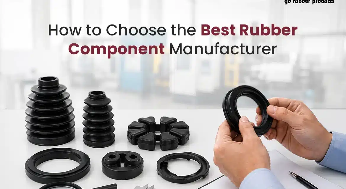 How to Choose the Best Rubber Component Manufacturer